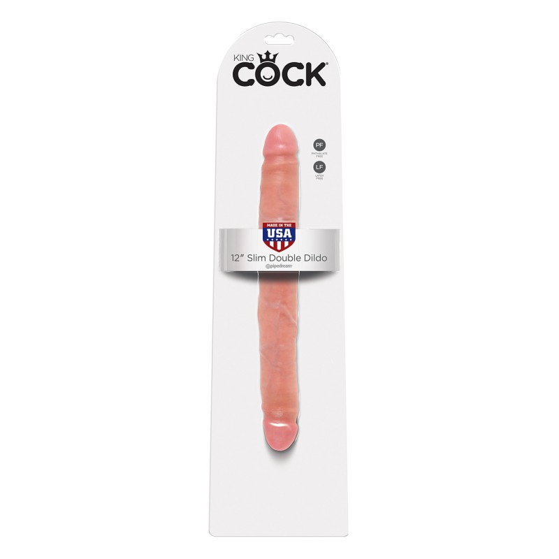 Dildo-cock 12 inch slim double flesh